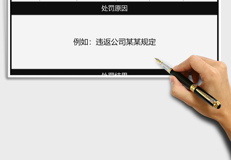 2025年员工处罚通告行政公文