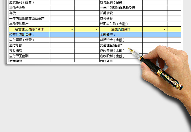 2025年管理用财务报表 比率分析（可自动计算）