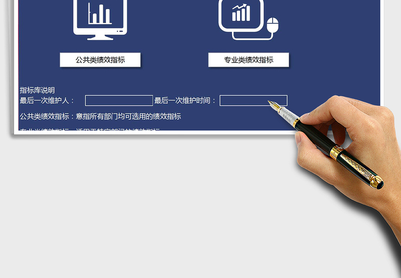 2024年公司绩效指标库系统