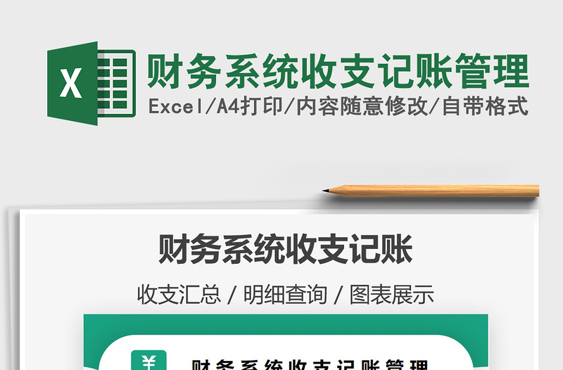 2024年财务系统收支记账管理