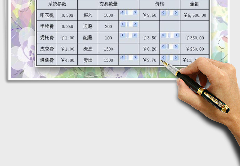 2024年股票收益计算器