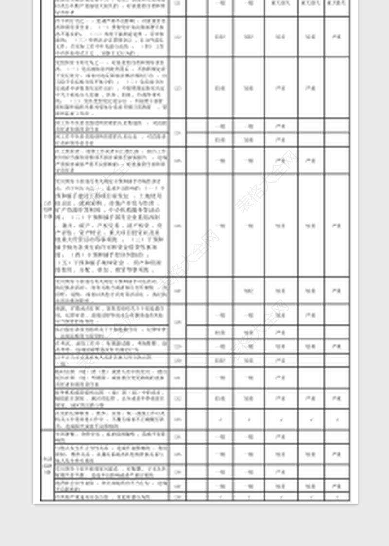 中国共产党纪律处分条例纪律处分清单明细表(2018.8.26修订版)