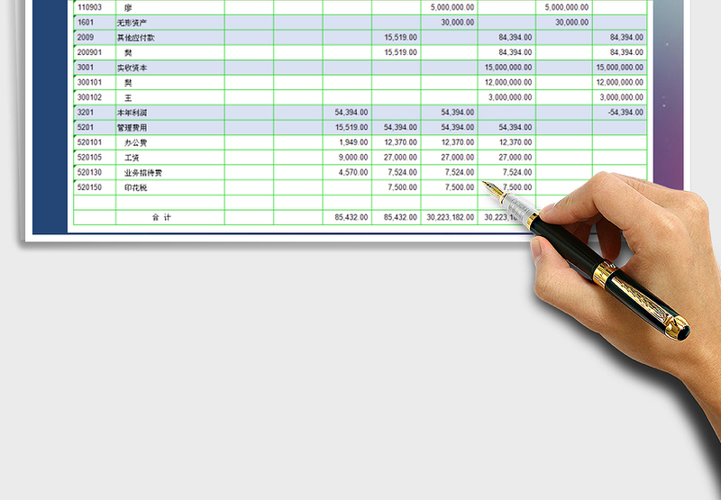 2025年现金日记账（余额总表）