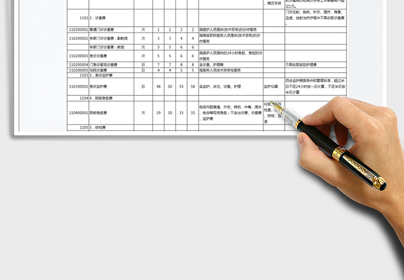 2024年医疗服务收费标准-超全