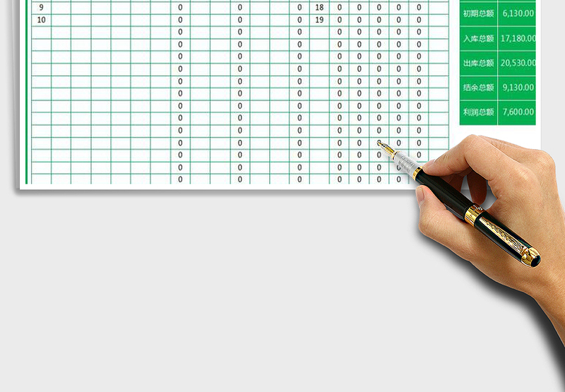 2025仓库进销存明细表（自动管理）免费下载