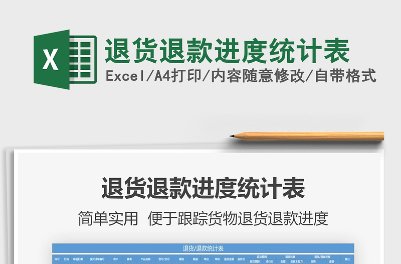 2025年退货退款进度统计表