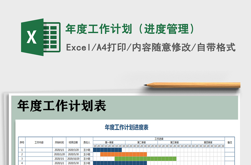 2025年年度工作计划（进度管理）