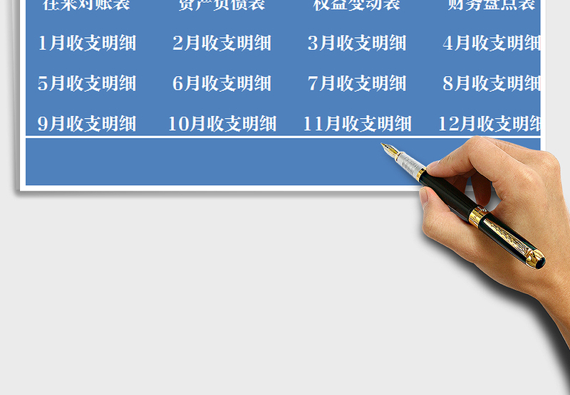 2025年财务管理系统（全套做帐模板）