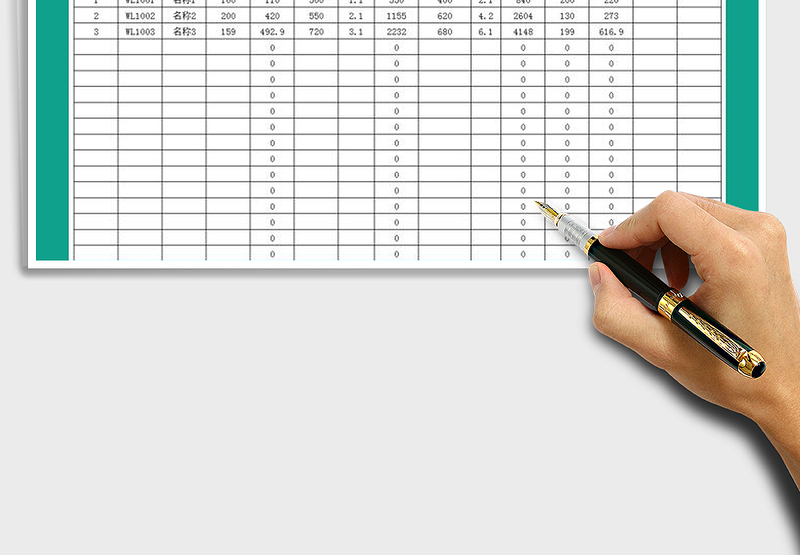 2025年出入库存盘点表-图表分析-分类查
