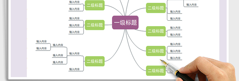 2024年思维导图模板免费下载