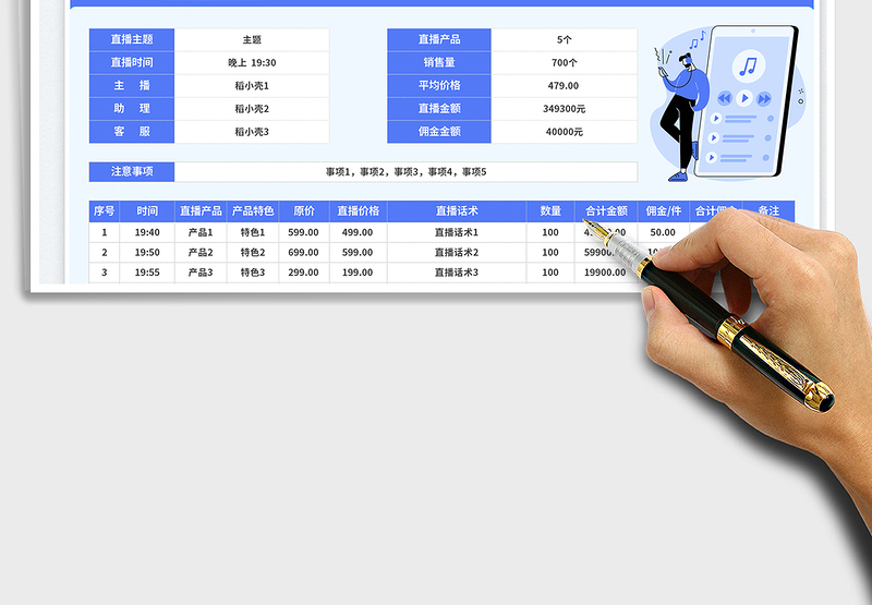 2025直播带货脚本免费下载