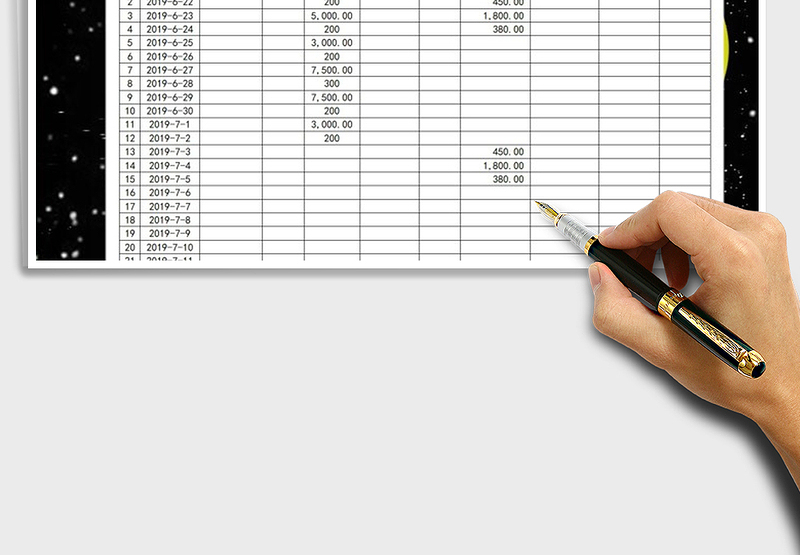 2024年收入支出财务报表