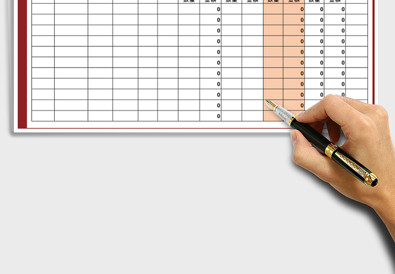 2025年出入库盘点结存表-公式计算