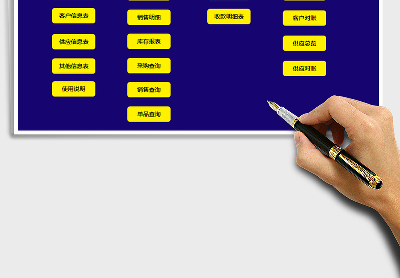 2025年完美进销存管理系统(一键库存，客户账单)