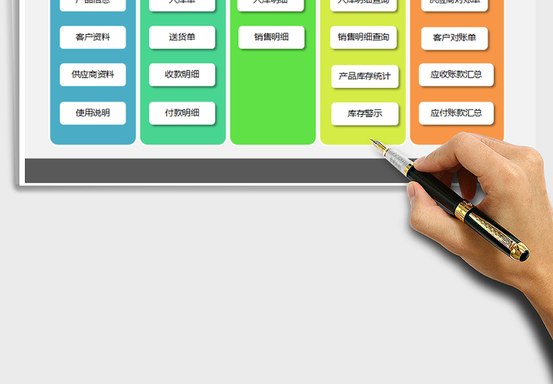 2024年进销存管理系统-库存统计，对账单,往来账款统计