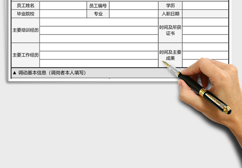 2025年岗位调动评估表