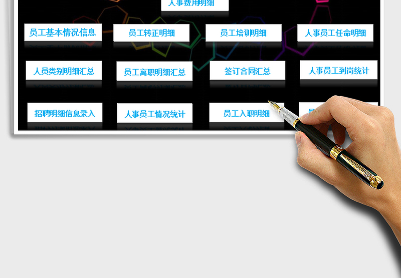 2024年人事员工管理系统