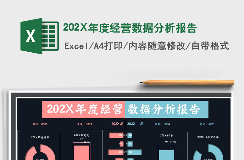 20242024年度经营数据分析报告excel表格