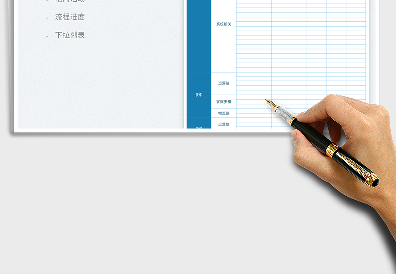 2025电商活动流程进度表