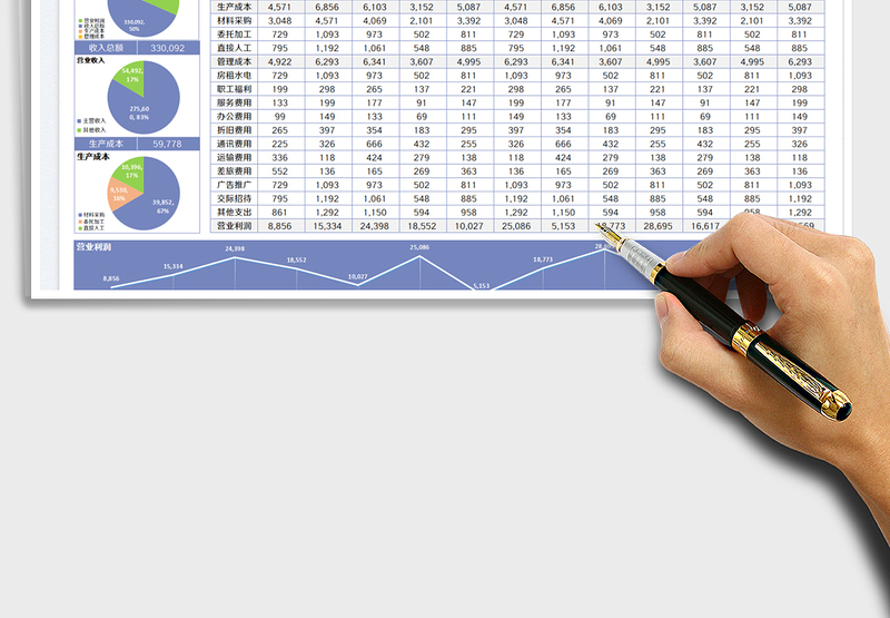 2025财务利润分析报表