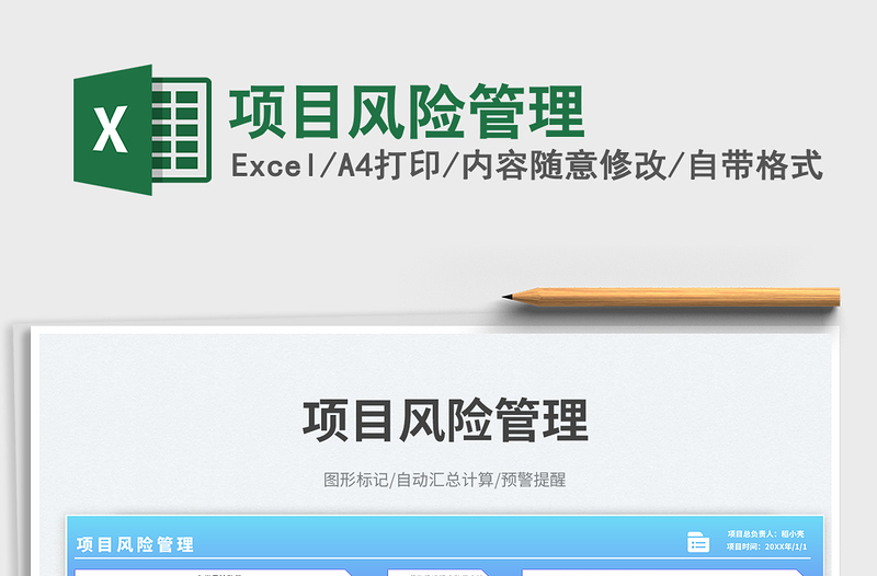 2025项目风险管理免费下载