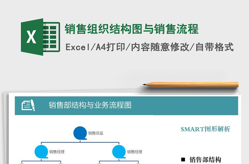 2025年销售组织结构图与销售流程