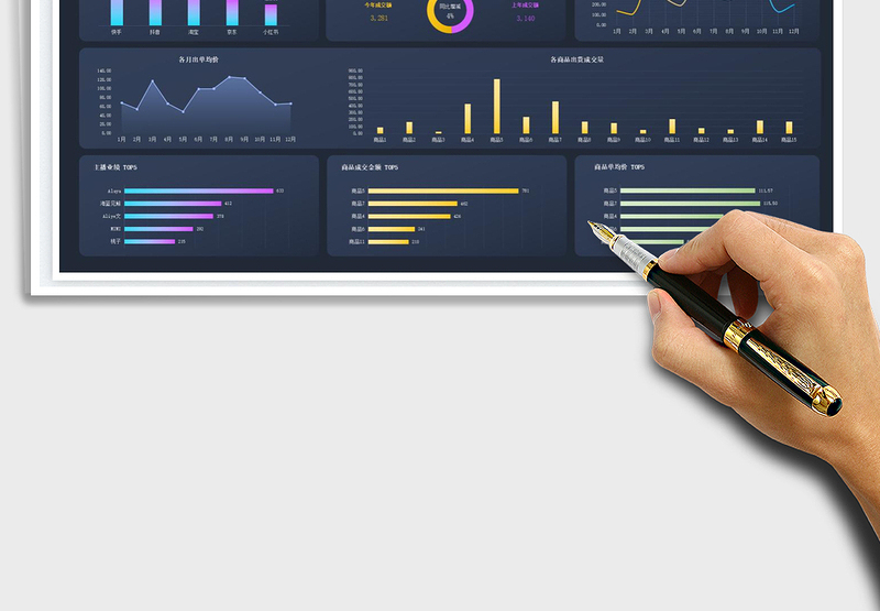 2025直播销售收入统计表免费下载