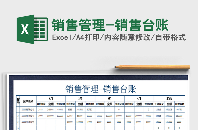 2025年销售管理-销售台账