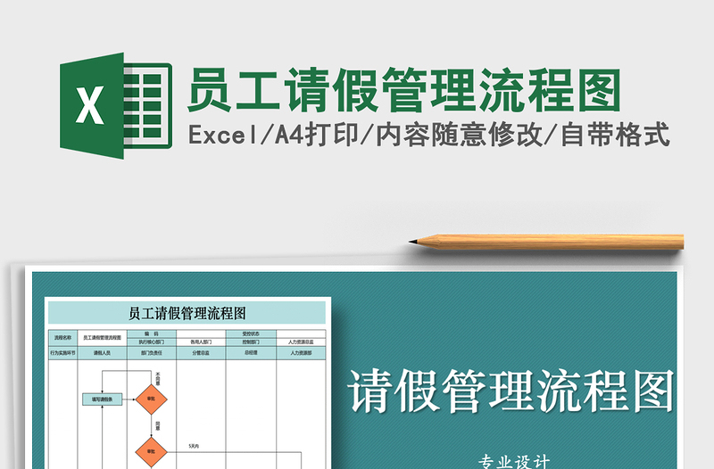 2025年员工请假管理流程图