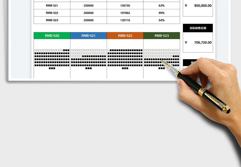 2025月度销售明细表免费下载