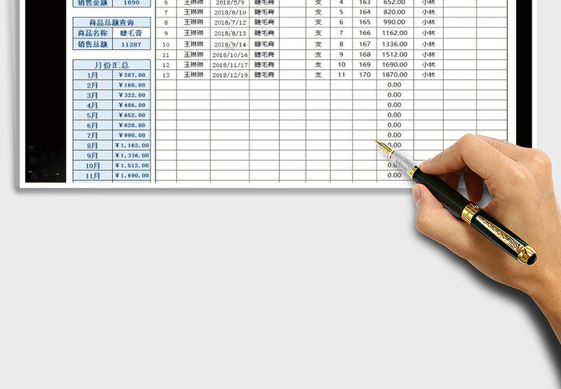 2025年个人理财收入登记表（分类多种查询表自动计算）