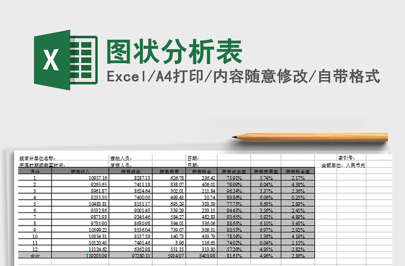 2024年图状分析表