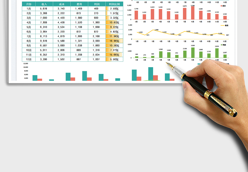 2025财务利润分析报表