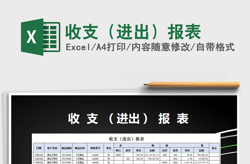 2025年收支（进出）报表