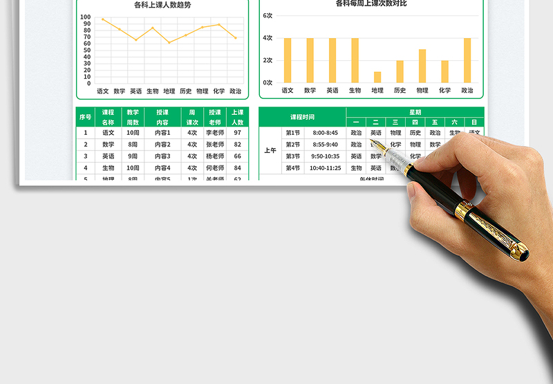 2025高中生暑假辅导班课程表免费下载