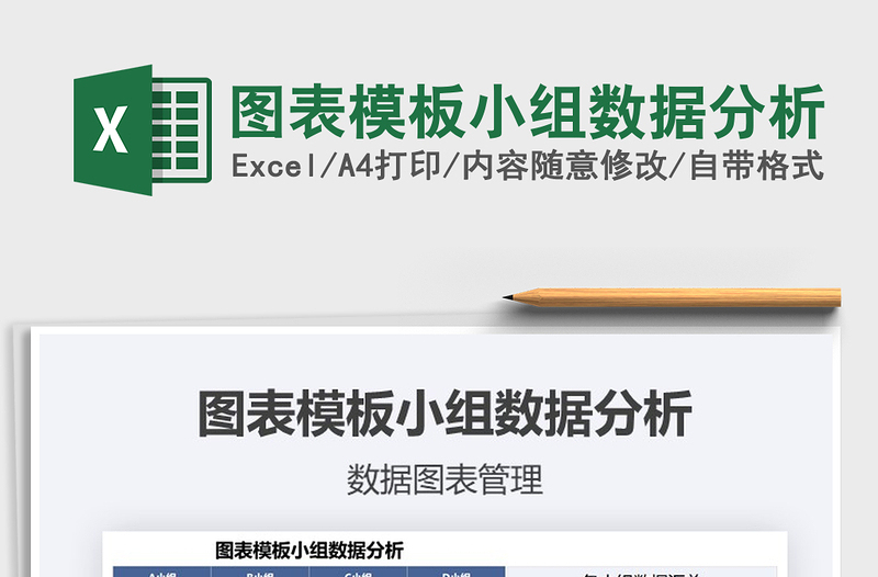 2025年图表模板小组数据分析