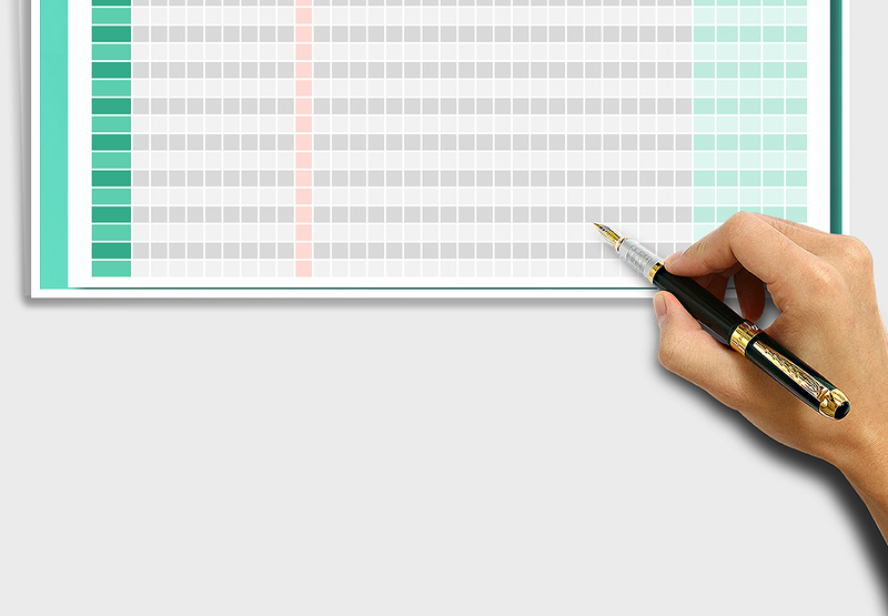 2024年自动月考勤表