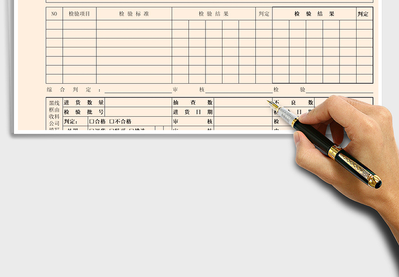 2025年进料检验记录表