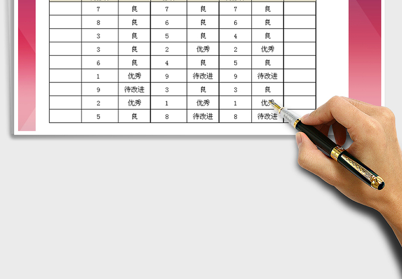 2025年绩效考核评估表免费下载