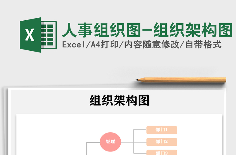 2025年人事组织图-组织架构图