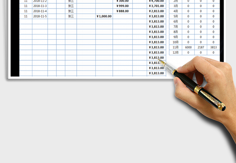 2025年财务必备-现金日记账-自动计算