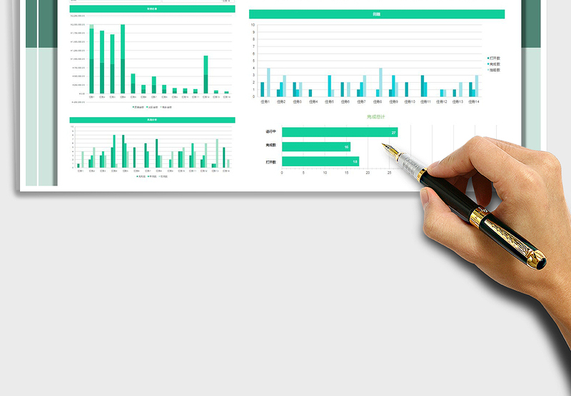 2024年项目管理-多种图表