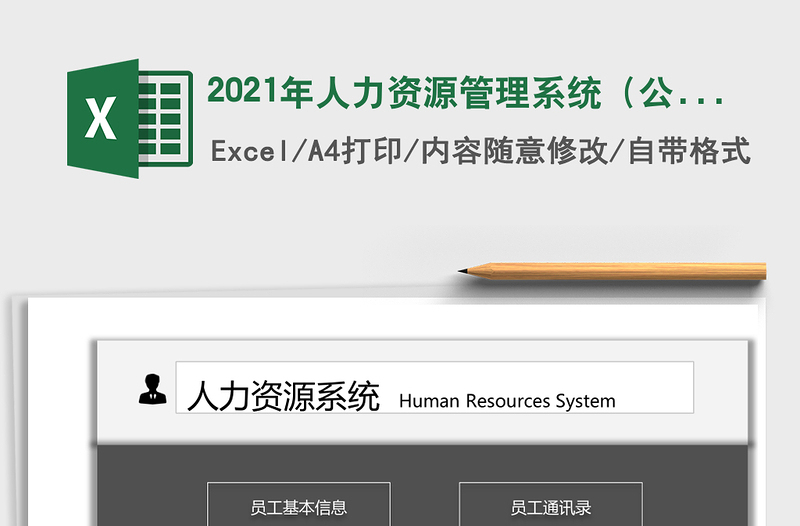 2025年人力资源管理系统（公司通用）