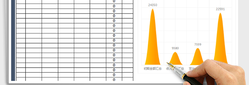 2025年财务收支明细表（图表分析）