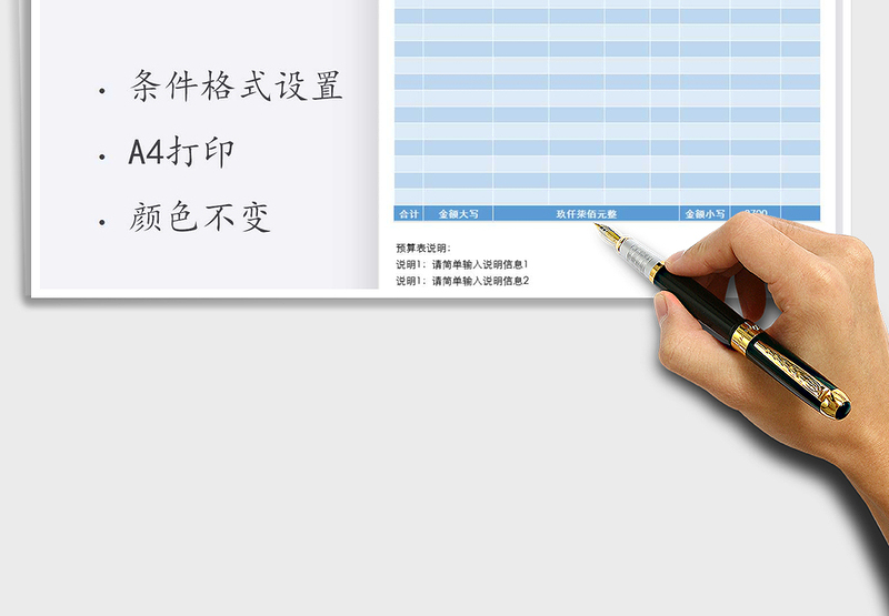 2025年装修预算表