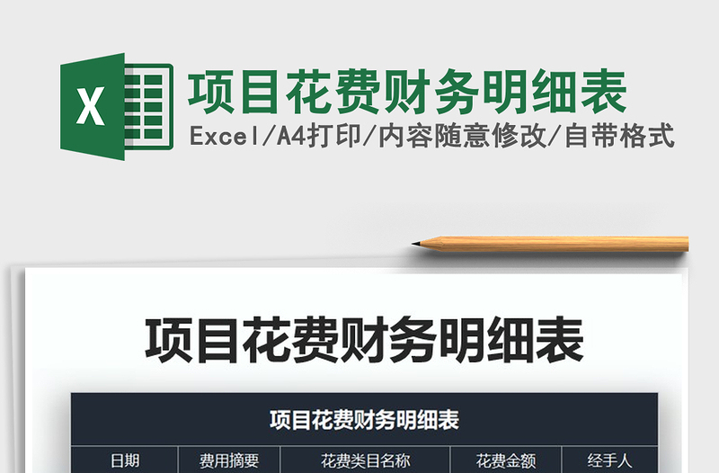 2025年项目花费财务明细表