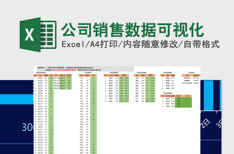 公司销售数据可视化下载