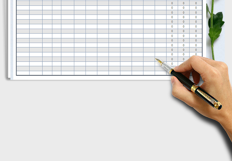 2025年物品出入库记录报表（自动计算）免费下载