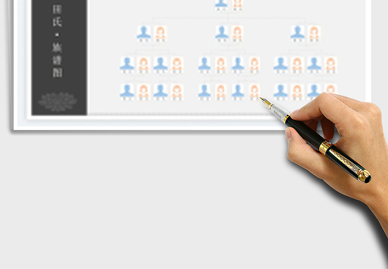 2024田氏·族谱图exce表格