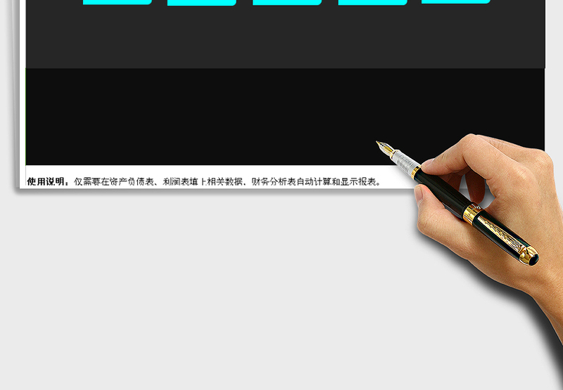 2024年财务报表分析管理系统（自动计算）